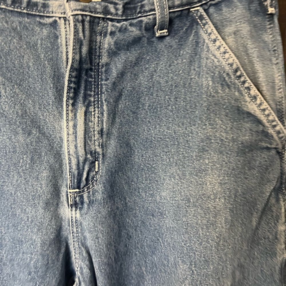 Carhartt men’s Original Dungaree Fit. carpenter Jeans. Size 33 x 32 - Picture 5 of 7